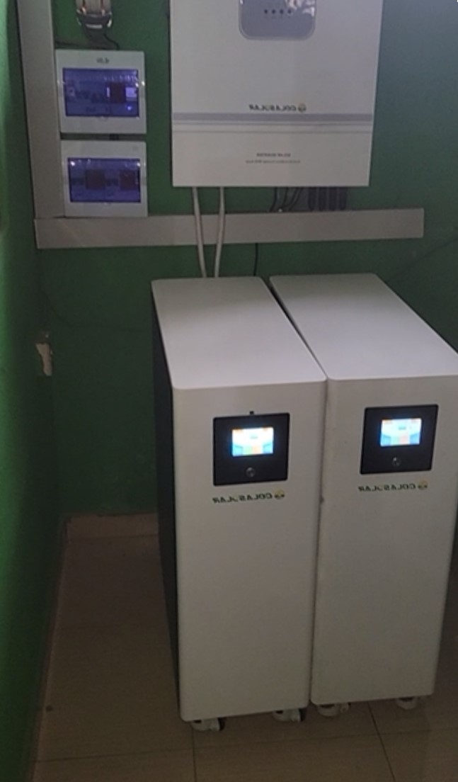 50kW heavy commercial solar setup by GENEXT TECH
